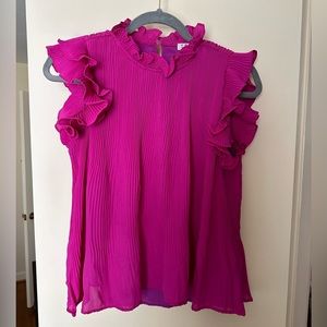 TCEC pink blouse